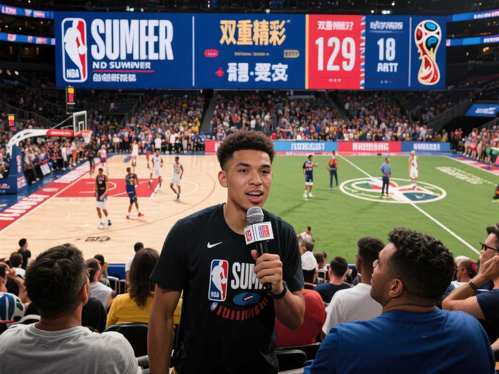 NBA夏季联赛现场直击:世界杯比分同步更新,双倍激情 NBA夏季联赛现场直击:世界杯比分同步更新,双倍激情