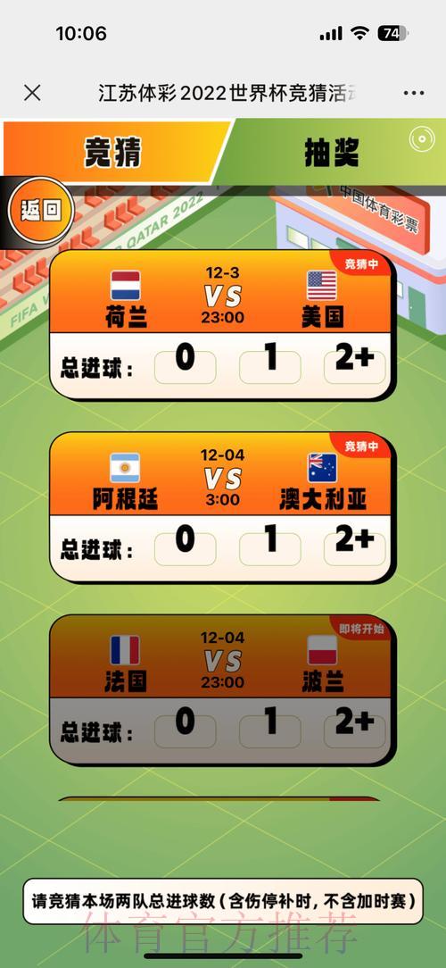 激情四射:世界杯竞猜全攻略 激情四射:世界杯竞猜全攻略
